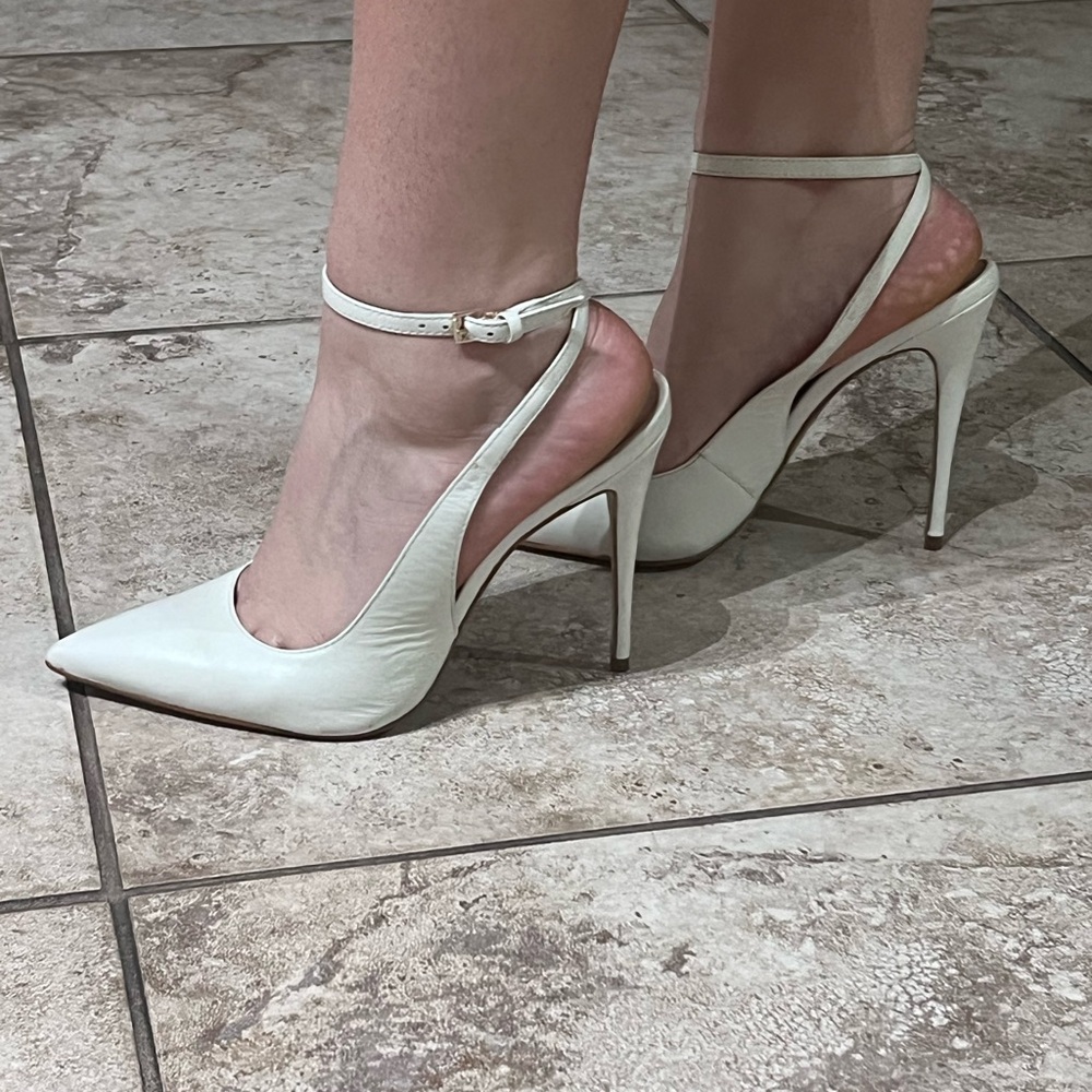 Aldo Cream Stiletto Heels